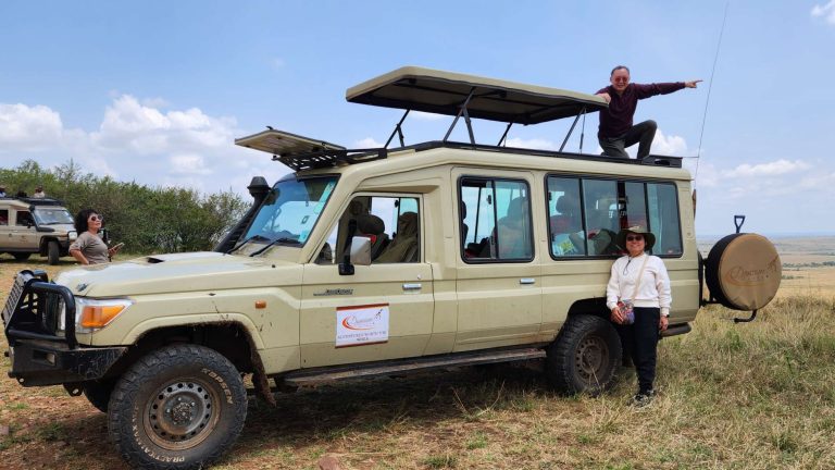 A 4x4 luxury landcruiser safari vehicle jpg