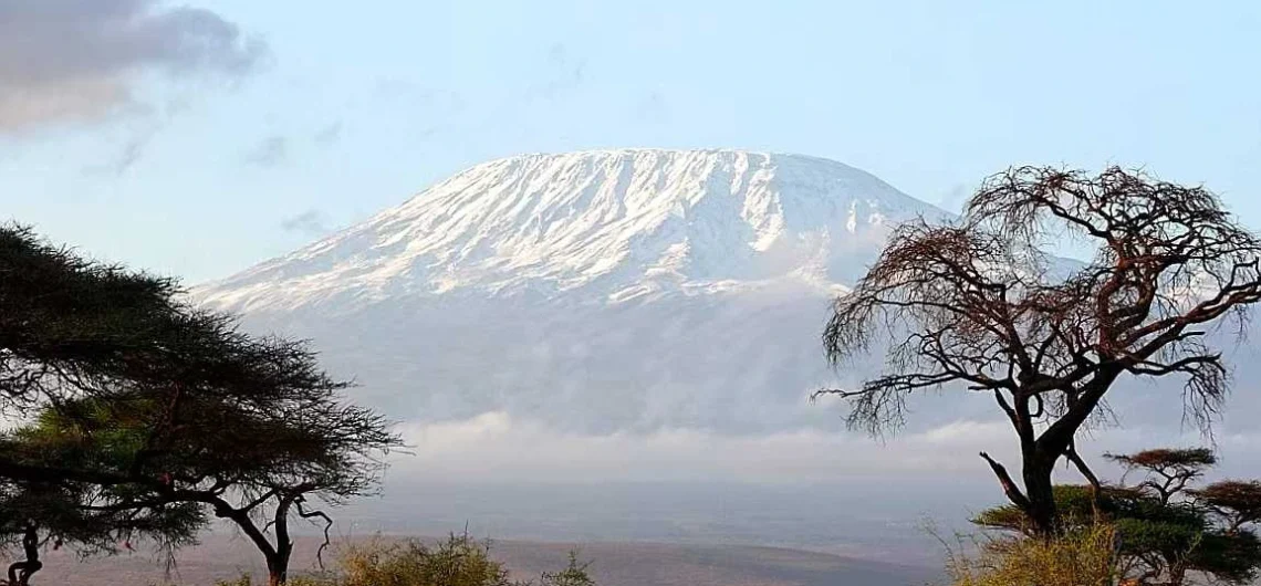 A view of Mt Kilimanjaro from Oloitoktok Kenya jpg